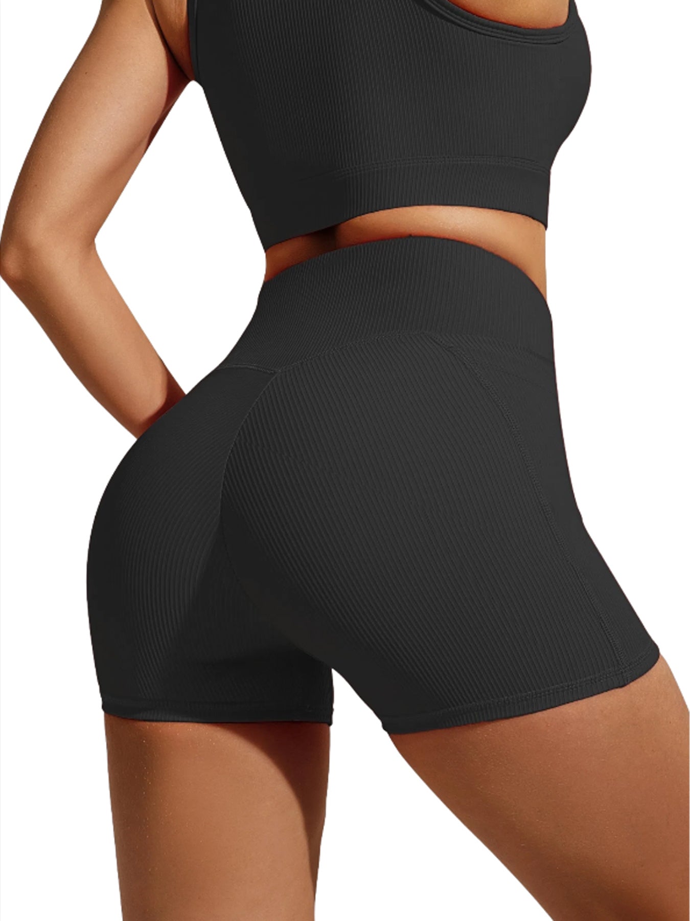 Women's High-Waisted Yoga Shorts