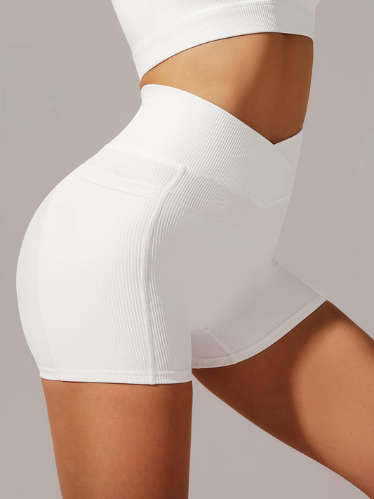 Women's High-Waisted Yoga Shorts